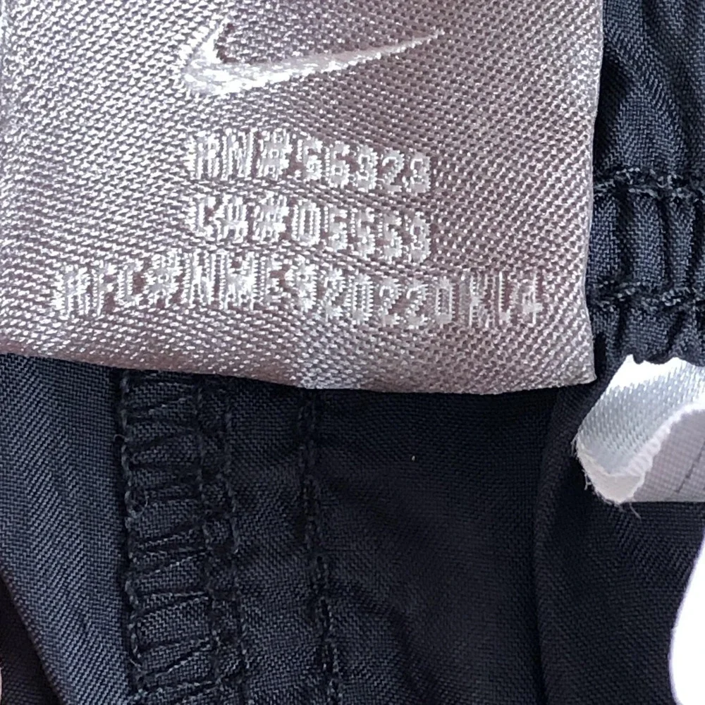 Nike Shorts Mens Medium Black 8" Inseam Microfiber Elastic Waist Running Gym - Picture 9 of 11